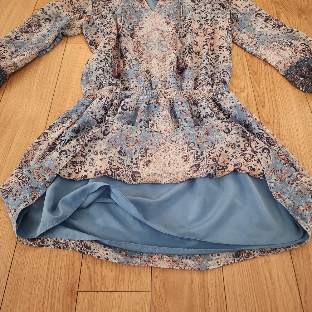 Joie Aidee Silk Mini Dress- S - Picture 11 of 14